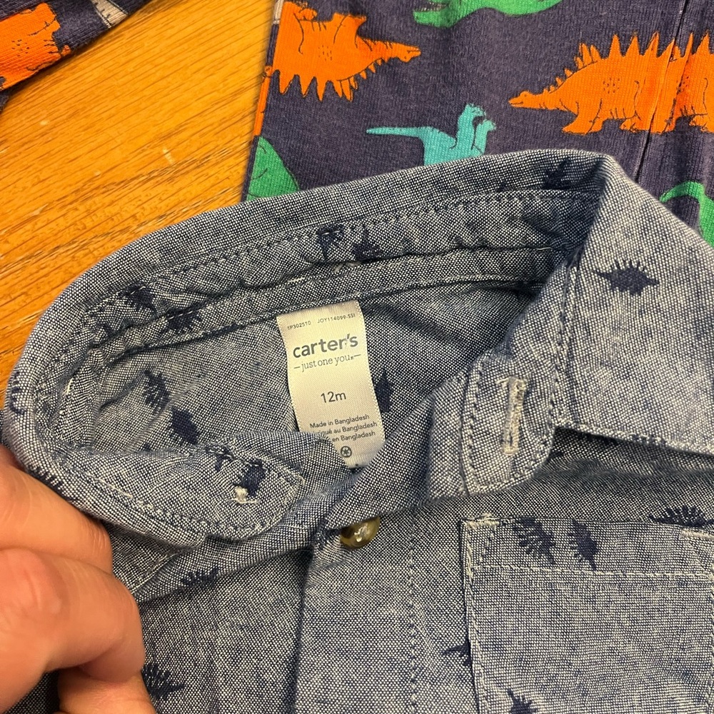 12M Carters Dinosaurs Bundle - Picture 6 of 12